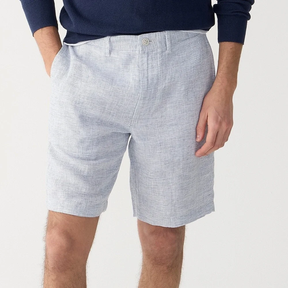 J.Crew Linen Shorts Men NWT